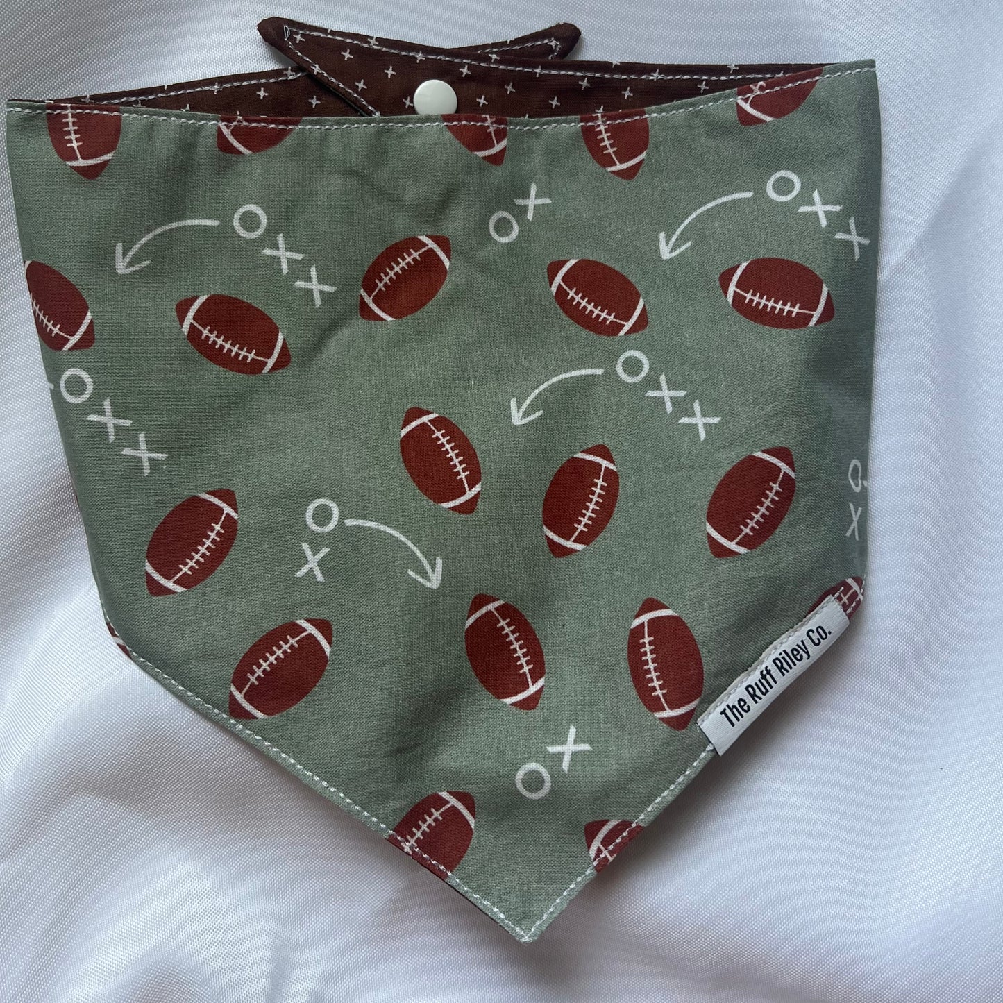 Green Football Bandana