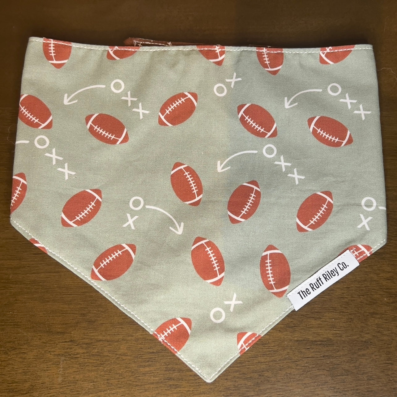 Green Football Bandana