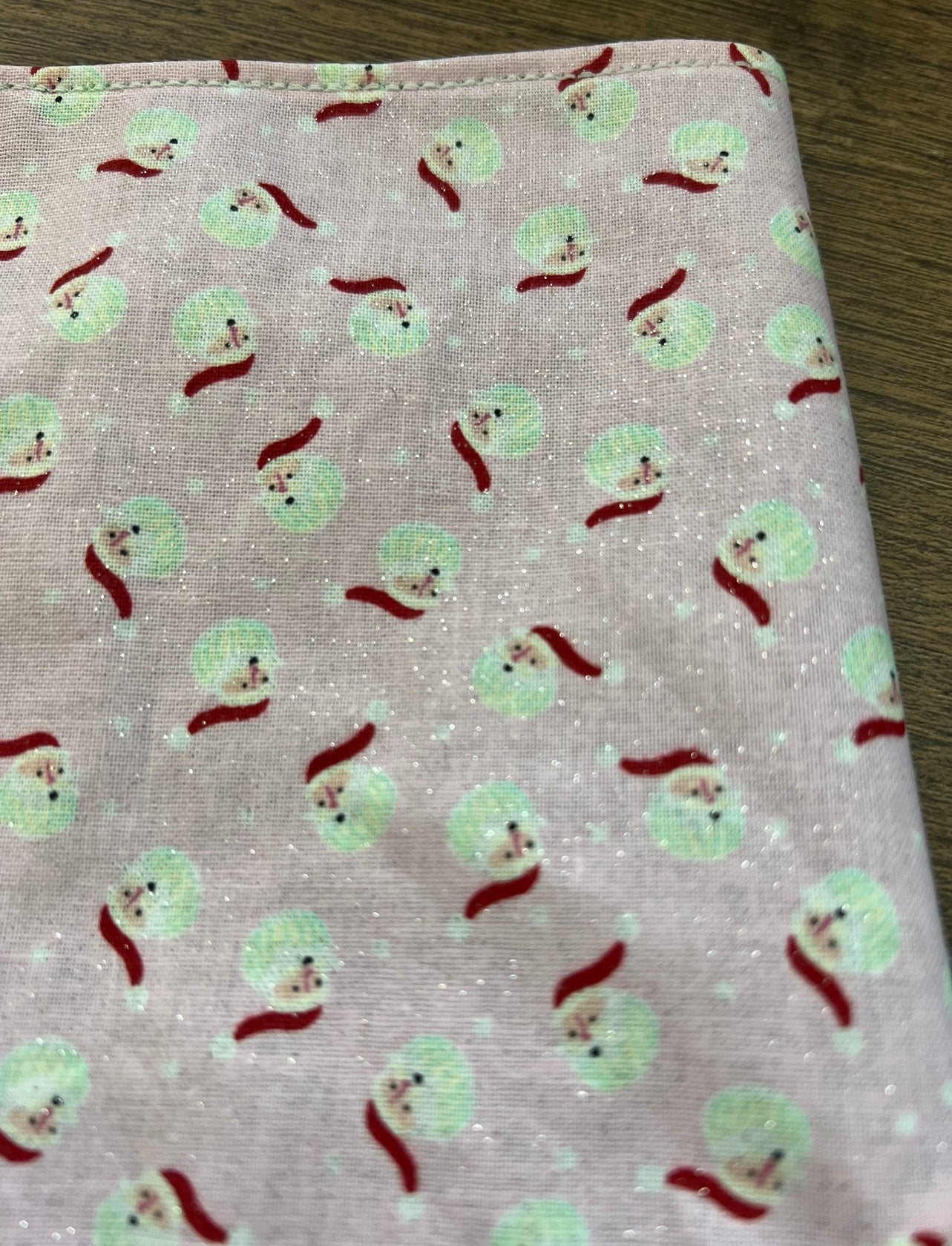 Glitter Santa Bandana