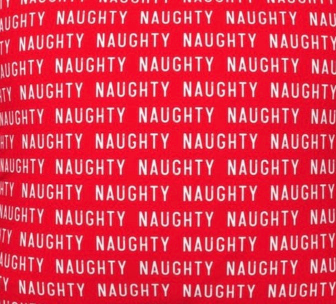 Naughty or Nice Bandana