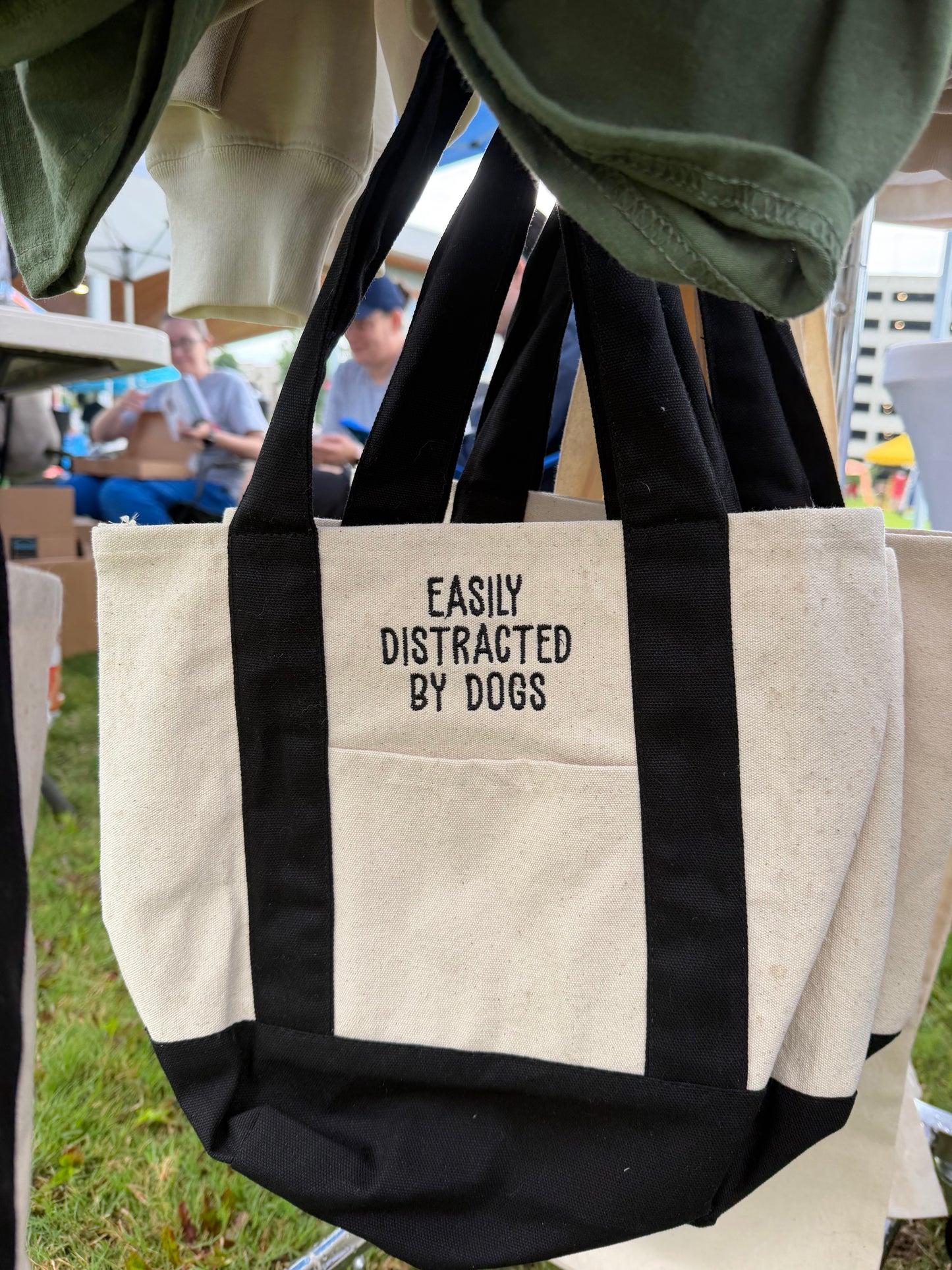 Small personalized boat tote