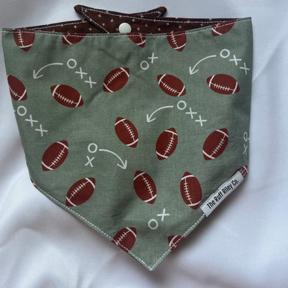 Green Football Bandana
