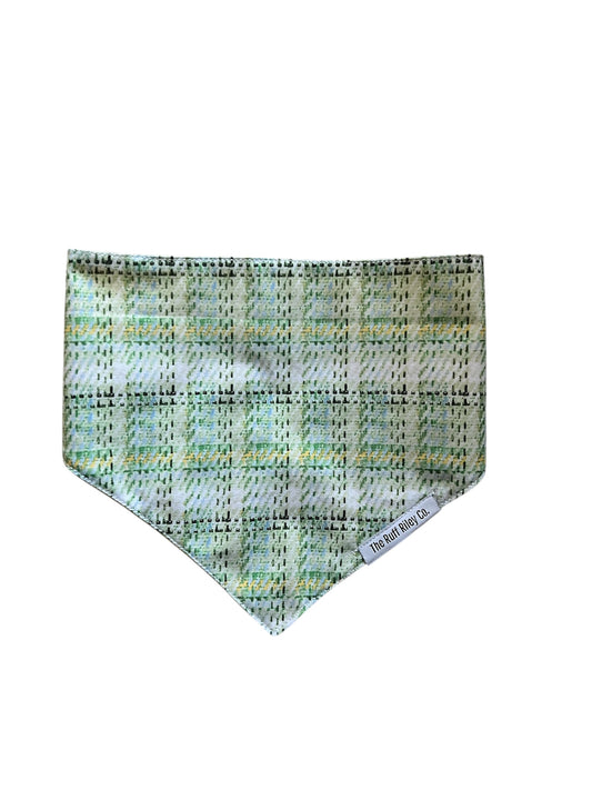 Green Tweed Bandana