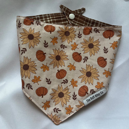 Sunflower Fall Bandana