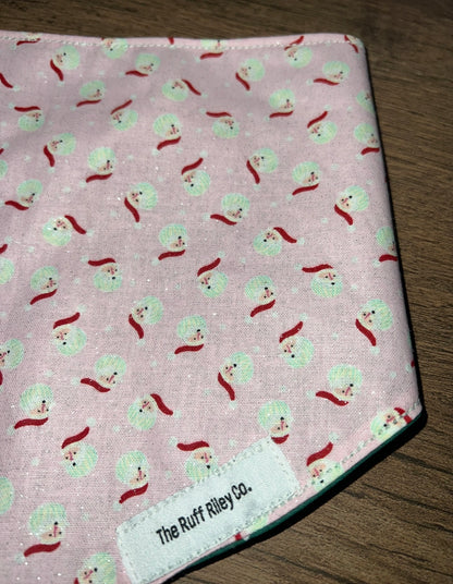 Glitter Santa Bandana