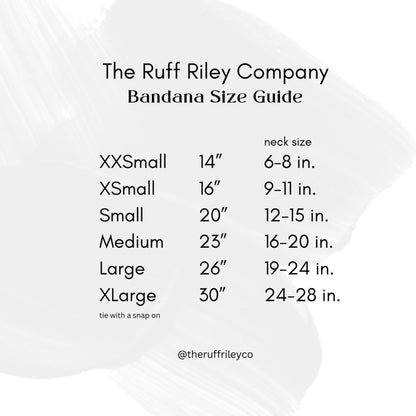 Thanksgiving Plaid Bandana