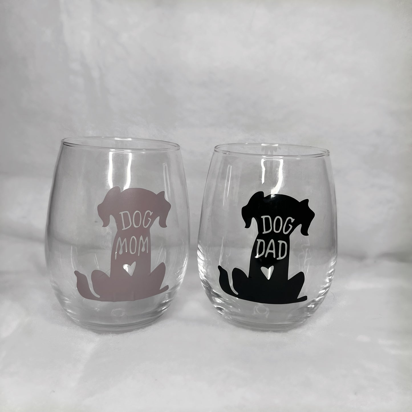Dog Mom Wine Glass