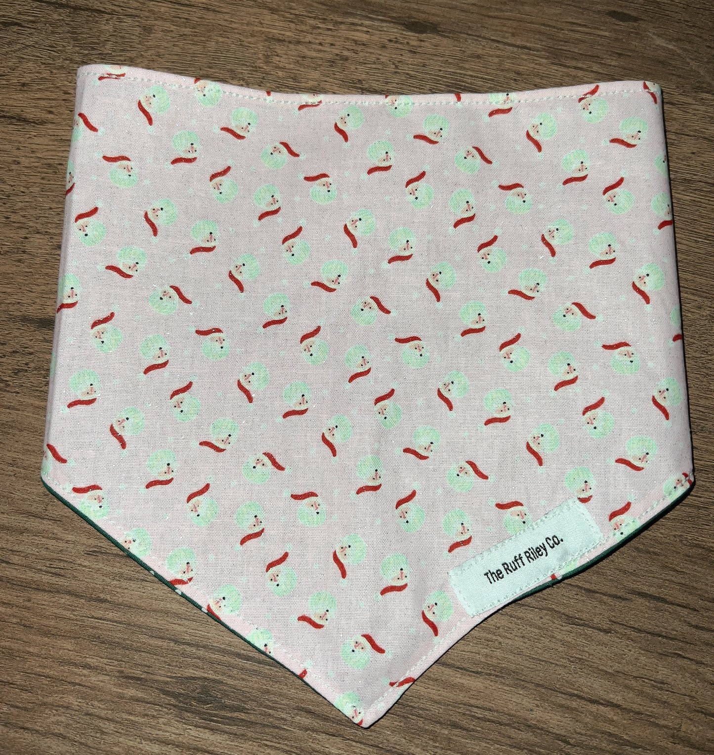 Glitter Santa Bandana